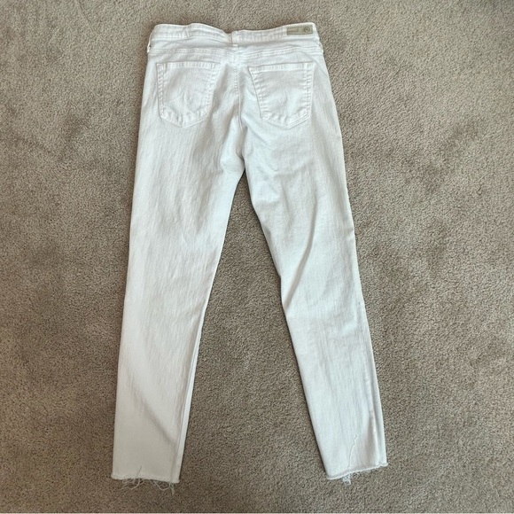 Ag Adriano Goldschmied The Stevie Mid-Rise Skinny Ankle denim Jeans Sz 28 - Picture 6 of 15